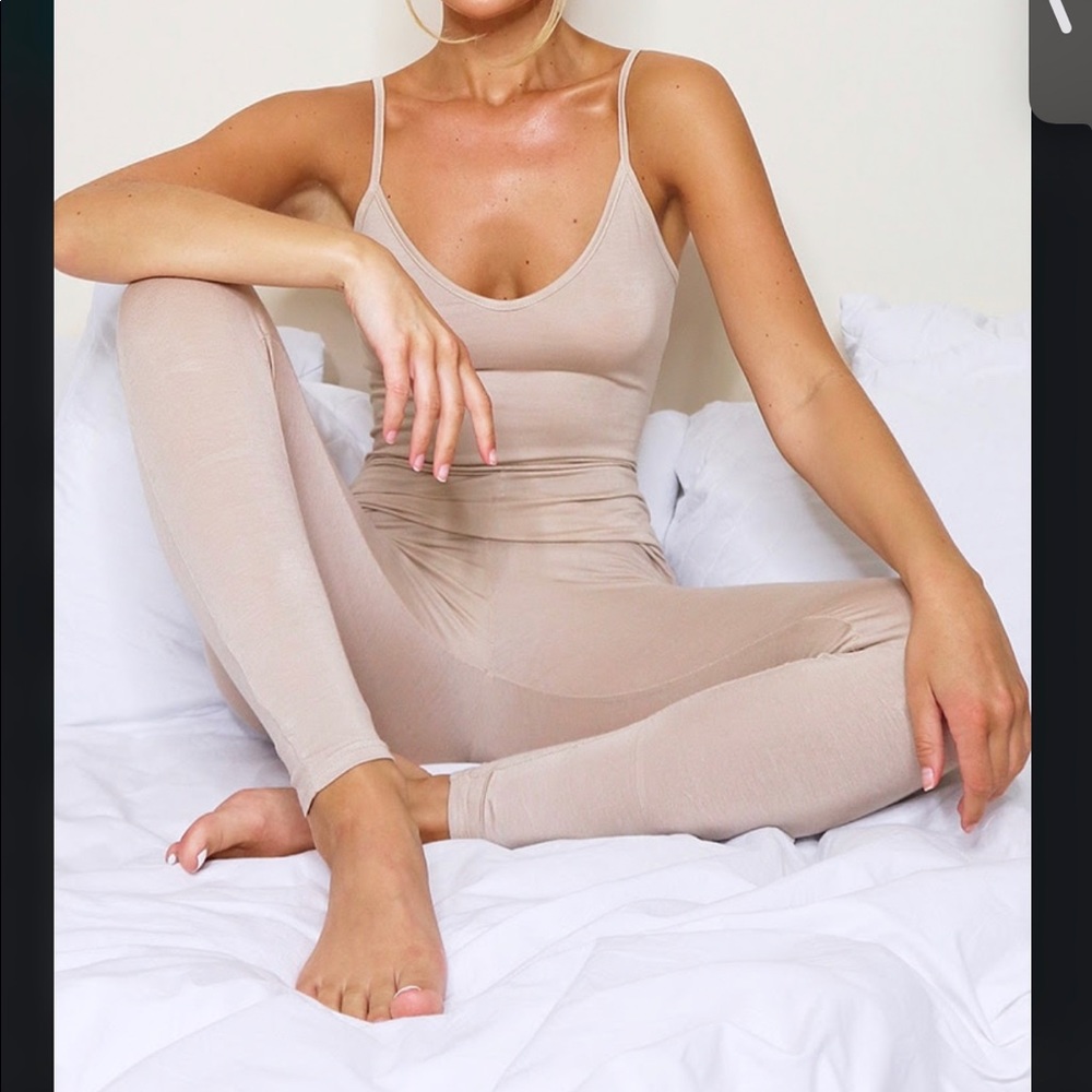 Nude jumpsuit